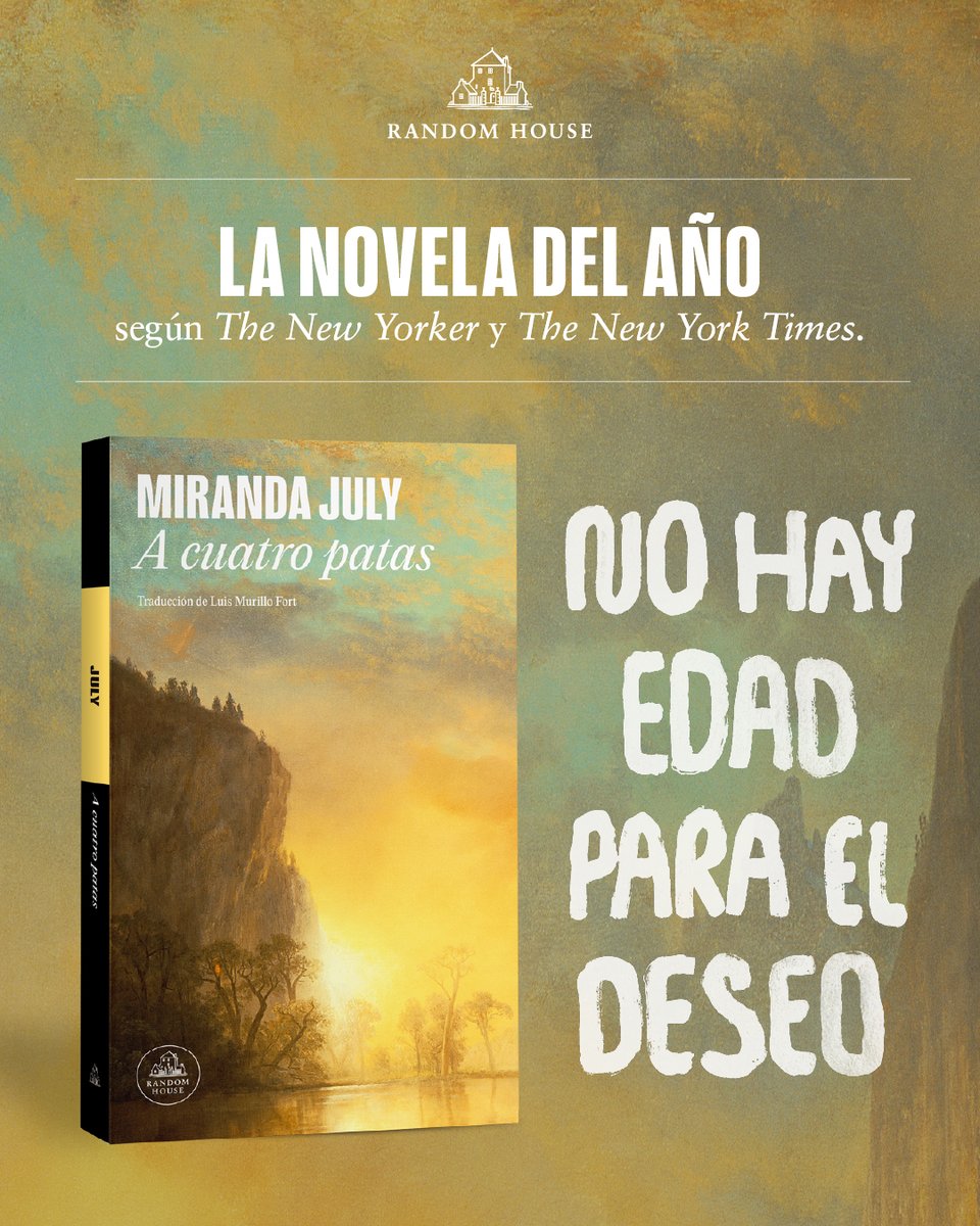 Todostuslibros (@todostuslibros_) on Twitter photo ‘A cuatro patas', de Miranda July
«Profundo, subido de tono y profundamente humano, una brillante obra de arte de una mente completamente abierta y audaz».
Emma Cline
Búscalo en tu librería:
acortar.link/WPIkgY
*publi
#librerías #todostuslibros #booklovers <a href="/randomhouse_es/">Random House ES</a> ‘A cuatro patas', de Miranda July
«Profundo, subido de tono y profundamente humano, una brillante obra de arte de una mente completamente abierta y audaz».
Emma Cline
Búscalo en tu librería:
acortar.link/WPIkgY
*publi
#librerías #todostuslibros #booklovers <a href="/randomhouse_es/">Random House ES</a>