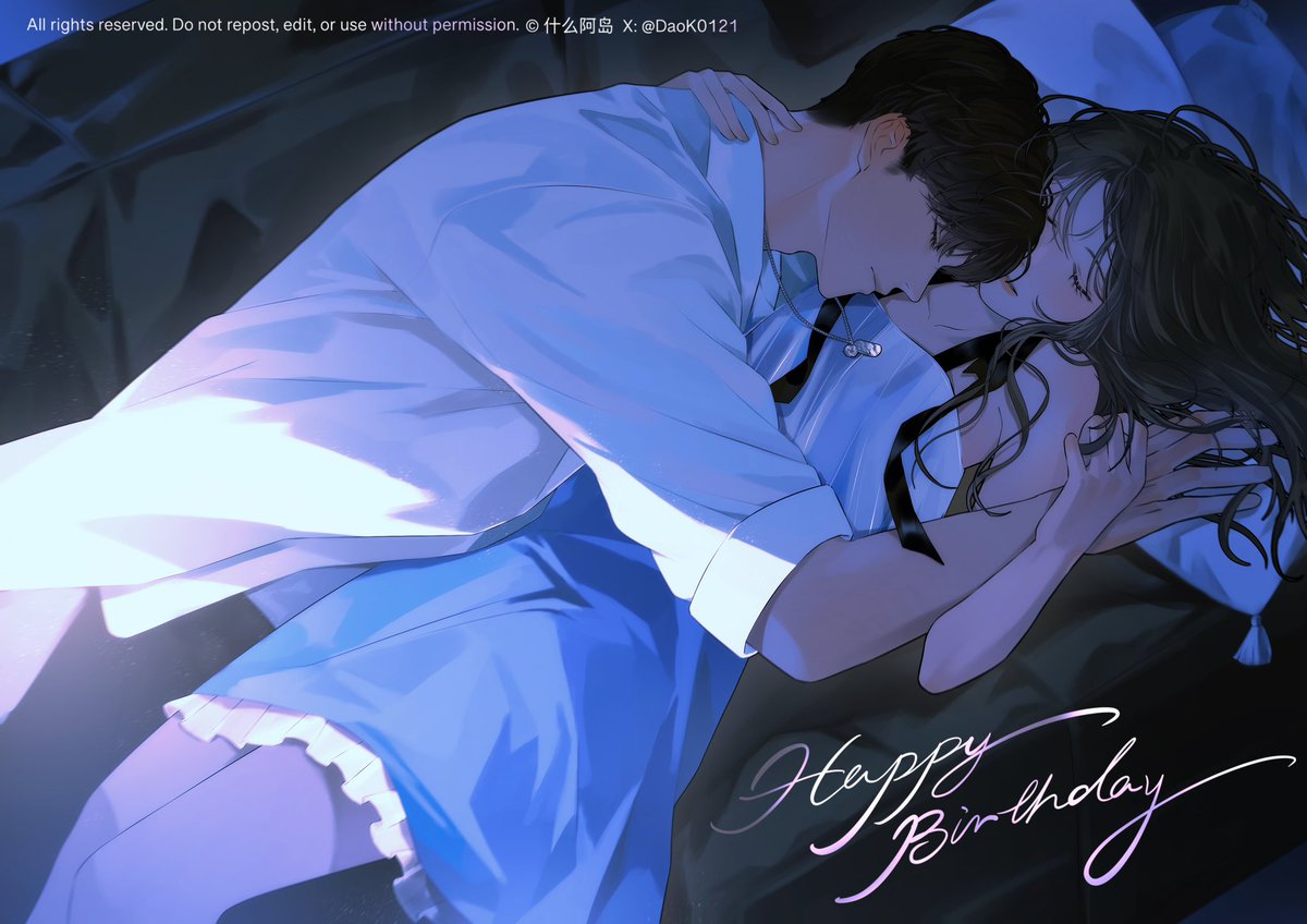 生贺🍎世界将明未明之时
太幸福以致于舍不得过完这一天的夏以昼
抱着你就这么睡着了

#恋と深空 #Caleb #夏以昼 #恋与深空 #LoveandDeepspace #マヒル