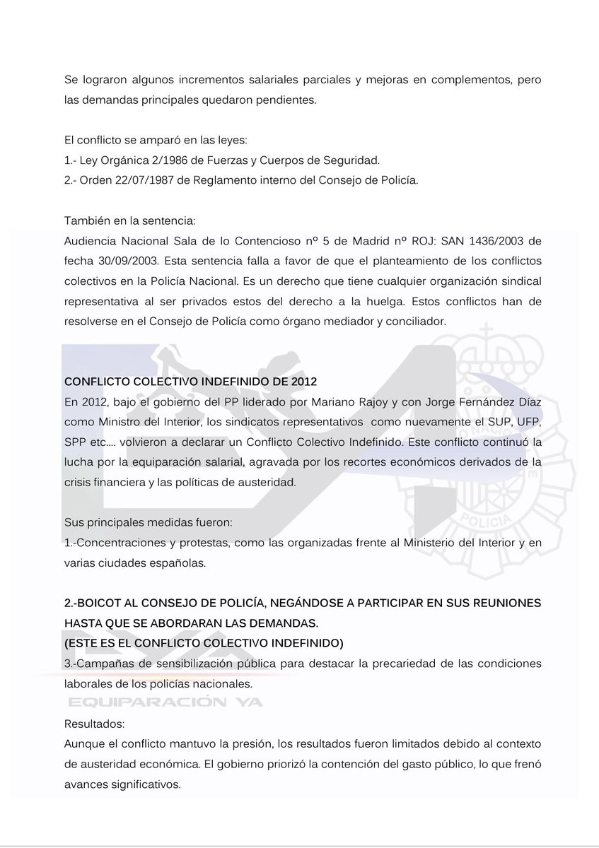 EYAPolicia's tweet photo. 📜 Comunicamos: 

¿Es el #ConflictoColectivo permanente un engaño?

#EquiparacionYa https://t.co/DVagQGJRUl
