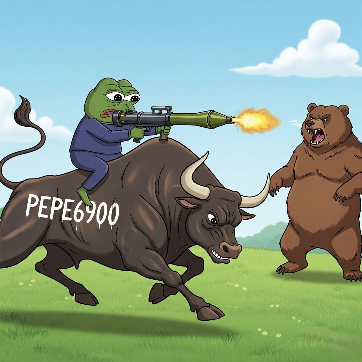 Cryptoe_Knight's tweet photo. @PEPE6900_onETH #PEPE6900 https://t.co/RdbeykhLr2