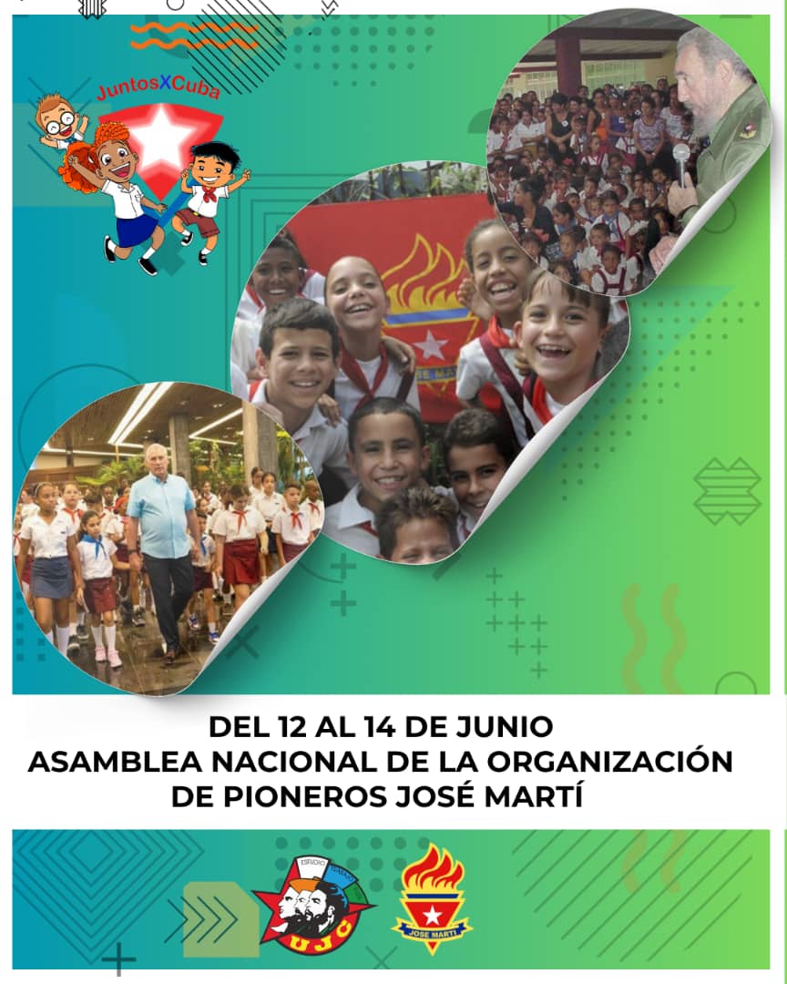 #BuenosDíasJuventud 🇨🇺

¡Hoy inicia la Asamblea Nacional de la <a href="/OPJMCuba/">OPJM Cuba</a> !🎉

🗣️ Espacio donde analizarán, debatirán y propondrán ideas para que su organización siga creciendo y reflejando los sueños de todos sus miembros.
#UJCdeCuba #siemprejoven #64AniversarioOPJM #JuntosXCuba