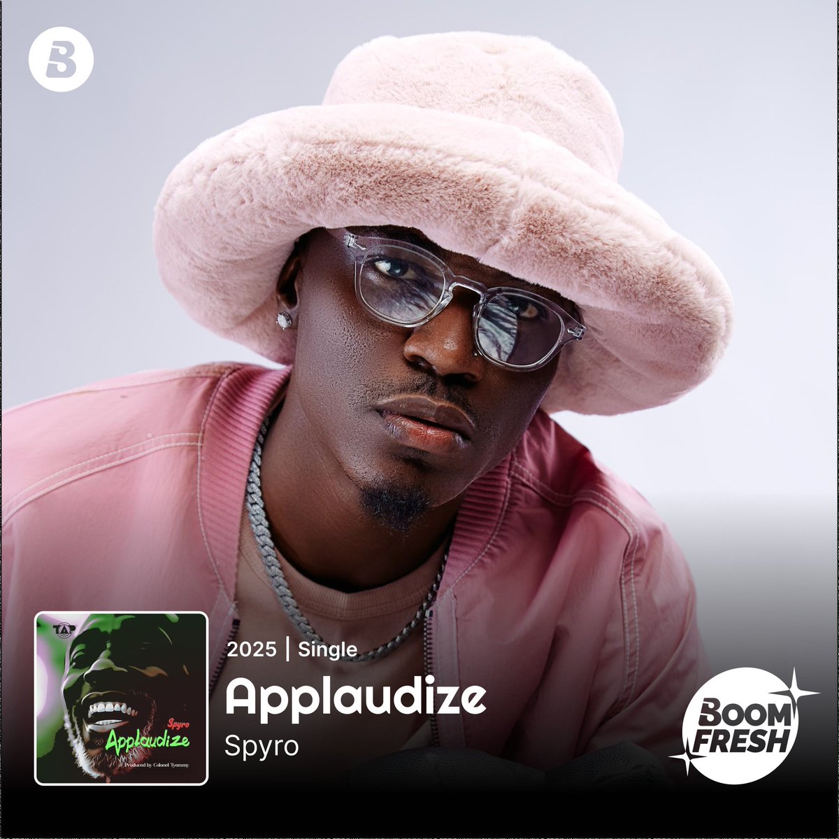 “A thousand songs for mama... but no one song for you.”🎙️🎶❤️
Just in time for Father’s Day, <a href="/spyro__Official/">Spyro</a> releases #Applaudize a heartfelt tribute to the often-unsung heroes...Our fathers👏🏾👑 

🎧OUT NOW On #BOOMPLAY 
▶️🔗 Boom.lnk.to/SpyroApplaudize

#Spyro #Boomfresh #NewMusic