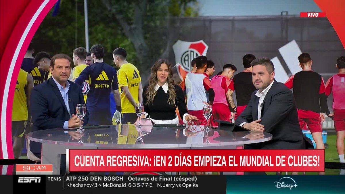 Sumate a la mañana informativa de #SportsCenterAM junto a <a href="/LRubinska/">Luciana Rubinska</a>, <a href="/FedeBueno73/">Federico Bueno</a> y <a href="/juanbalbi9/">Juan Patricio Balbi</a>.

📺 #DisneyPlus