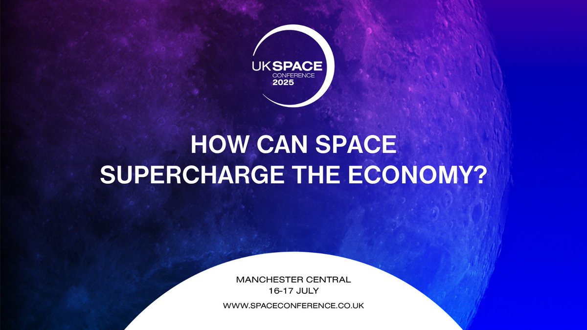 UK Space Conference (@ukspaceconf) on Twitter photo How can the UK space sector supercharge the economy? Explore how space drives national growth, resilience & innovation. 16โ17 July | Manchester: spaceconference.co.uk
<a href="/spacegovuk/">UK Space Agency</a> #UKSpaceConference #SpaceEconomy #Innovation How can the UK space sector supercharge the economy? Explore how space drives national growth, resilience & innovation. 16โ17 July | Manchester: spaceconference.co.uk
<a href="/spacegovuk/">UK Space Agency</a> #UKSpaceConference #SpaceEconomy #Innovation