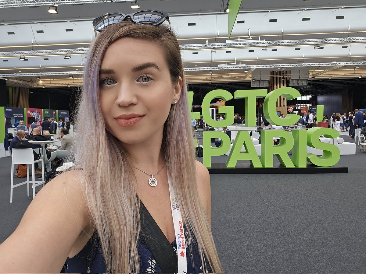 Hello from GTC Paris! 👋
#GTCParis #VivaTech