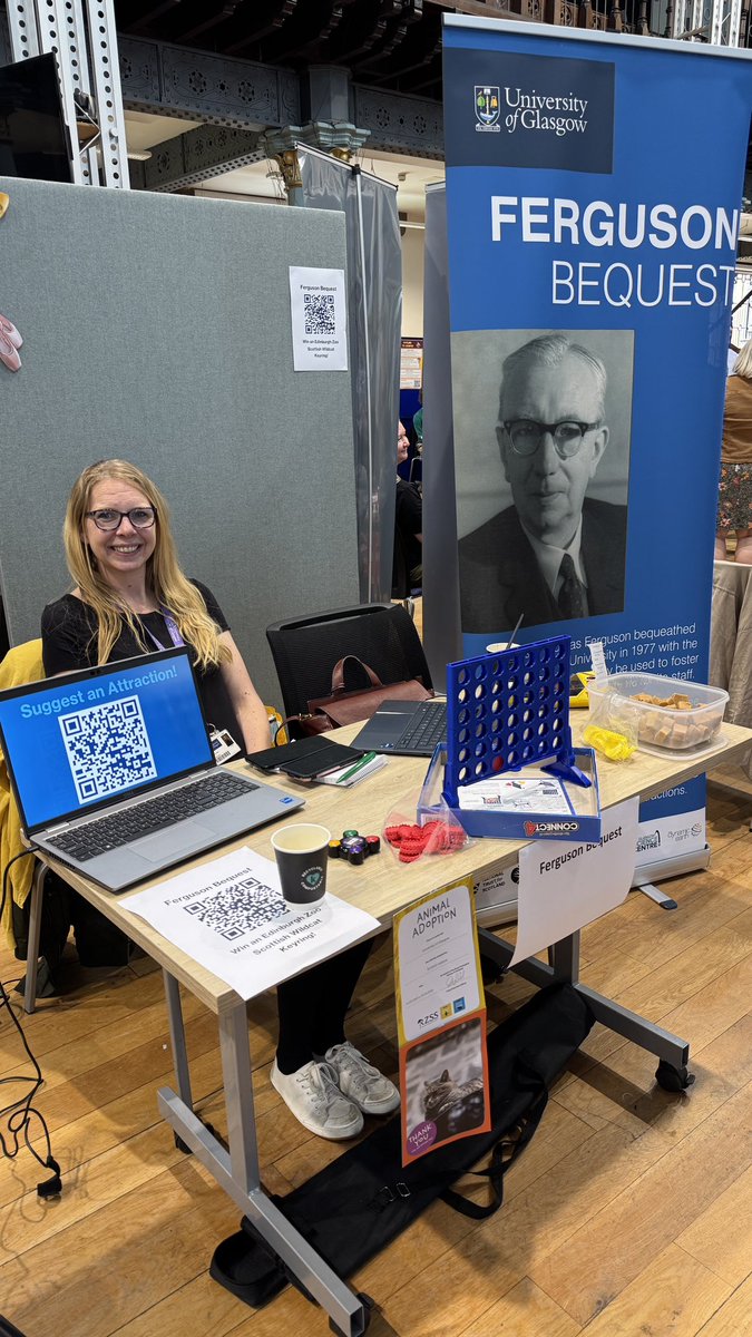 PhotoPrints_MG's tweet photo. Estates Summit Event - meet our Ferguson Bequest team - play a game and enjoy a home baked fudge @UofGlasgow https://t.co/aPjBFB4TAN