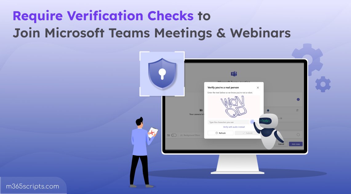 365Reports's tweet image. 🚨 Don’t let bots sneak into your #TeamsMeetings and turn focus into a mess.
Enable human verification checks to keep intruders out and your meetings on point. Easy to set up, tough on bots.
m365scripts.com/microsoft-team…
#M365scripts #MicrosoftTeams #VerificationChecks #TeamsMeetings