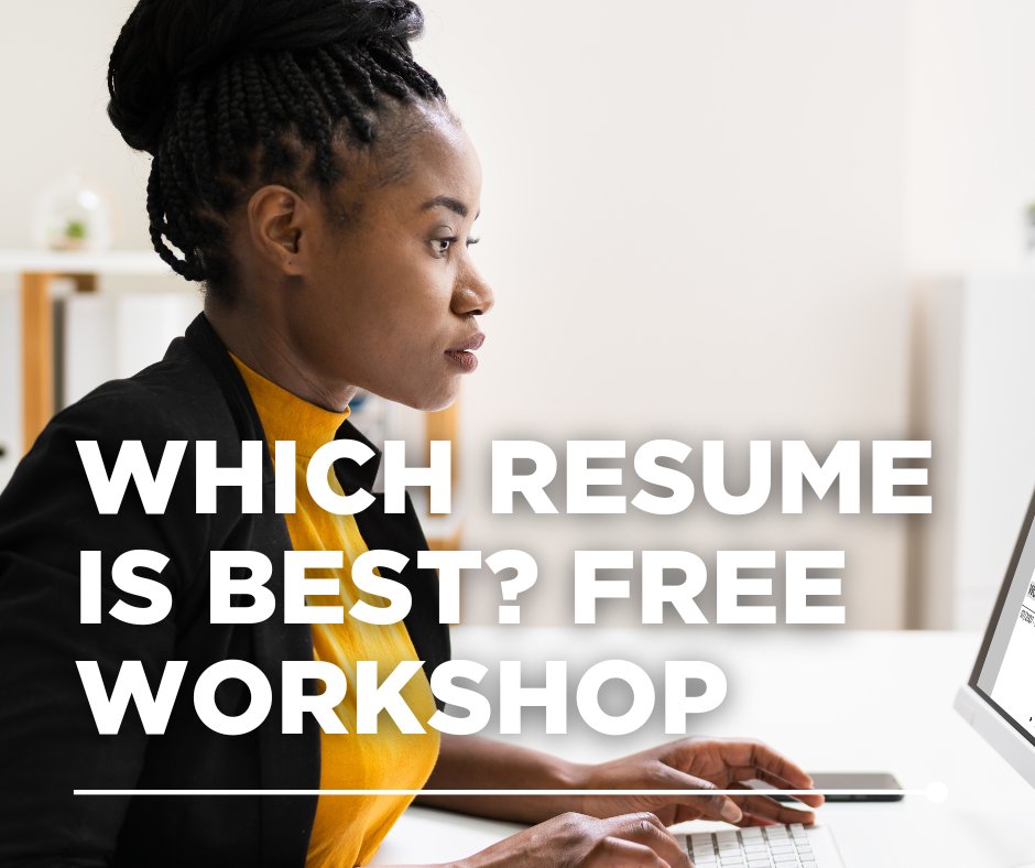 MiWorksSW's tweet image. 📝 Not all resumes are created equal! Learn how to tailor yours for different job types in our FREE "Which Resume Is Best?" workshop.
📍 Offered across SW Michigan
🔗 Find dates: michiganworkssouthwest.org/events-calendar

#ResumeTips #CareerReady #MichiganWorks