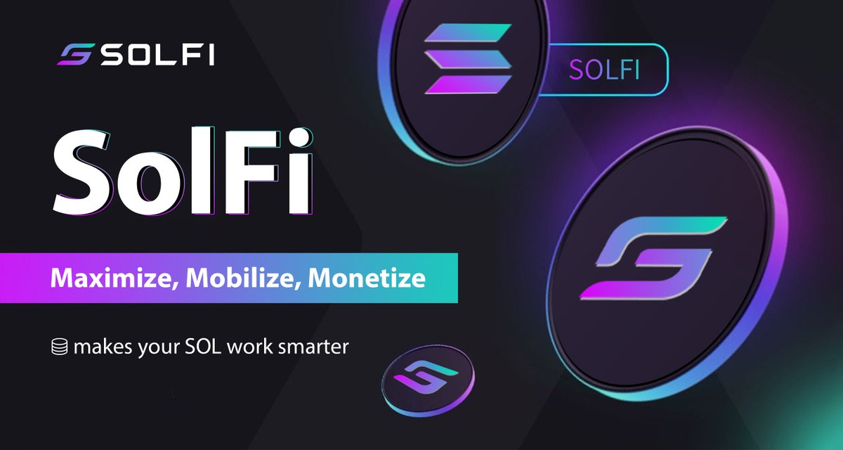🔥 Power up your $SOL with SolFi!
Re-stake. Burn. Earn.
Where innovation meets unstoppable growth.
#SolFi #Solana #DeFi #CryptoRevolution #StakingReimagined