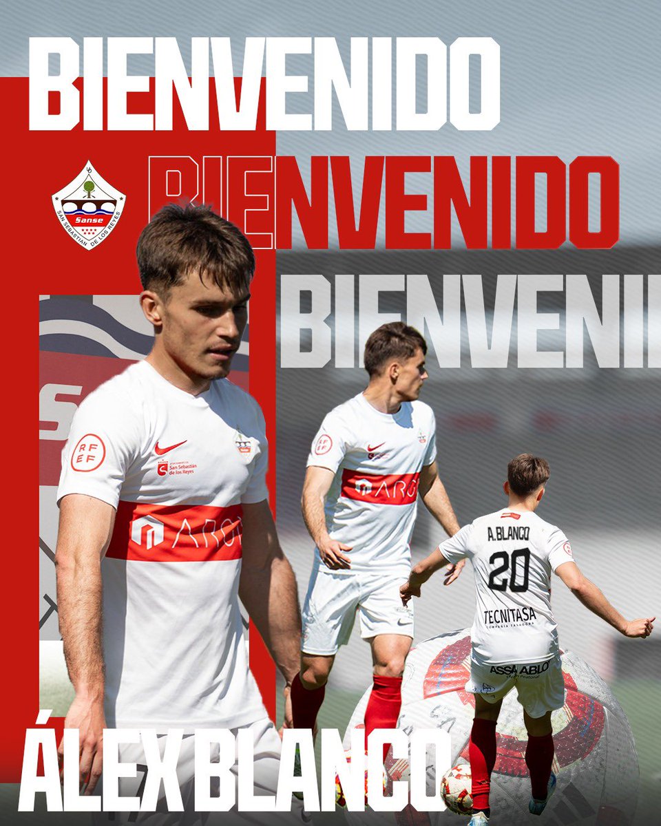 UDSanse's tweet image. 🚨 𝐂𝐎𝐌𝐔𝐍𝐈𝐂𝐀𝐃𝐎 𝐎𝐅𝐈𝐂𝐈𝐀𝐋 | 𝐀́𝐋𝐄𝐗 𝐁𝐋𝐀𝐍𝐂𝐎, 𝐉𝐔𝐕𝐄𝐍𝐓𝐔𝐃 𝐘 𝐏𝐑𝐎𝐘𝐄𝐂𝐂𝐈𝐎́𝐍 𝐏𝐀𝐑𝐀 𝐄𝐋 𝐋𝐀𝐓𝐄𝐑𝐀𝐋 𝐃𝐄𝐑𝐄𝐂𝐇𝐎

ℹ️ Lateral derecho, 23 años. Procedente del AD Unión Adarve, equipo en el que ha jugado 31 partidos de titular (2 goles y 3…