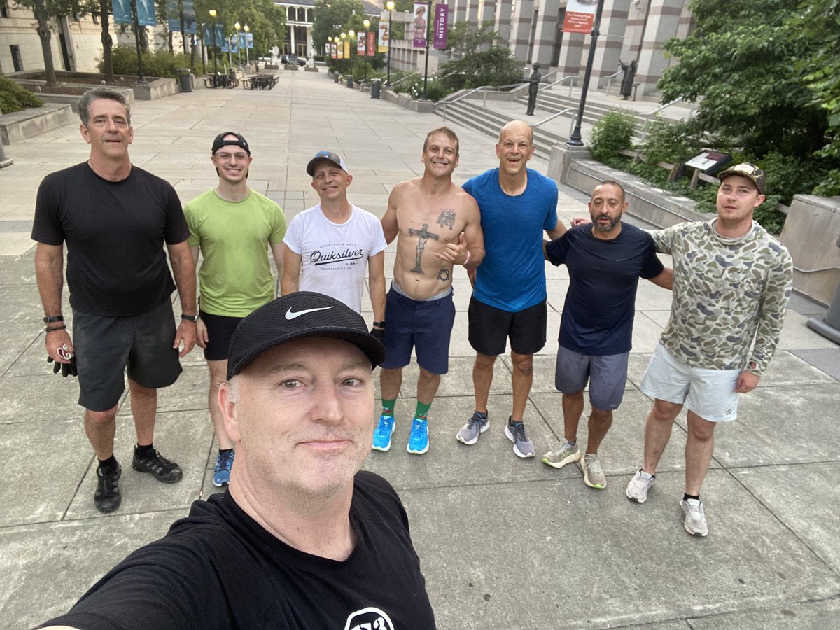 Plenty of stretching and running this morning. <a href="/F3Raleigh/">F3 Raleigh</a>