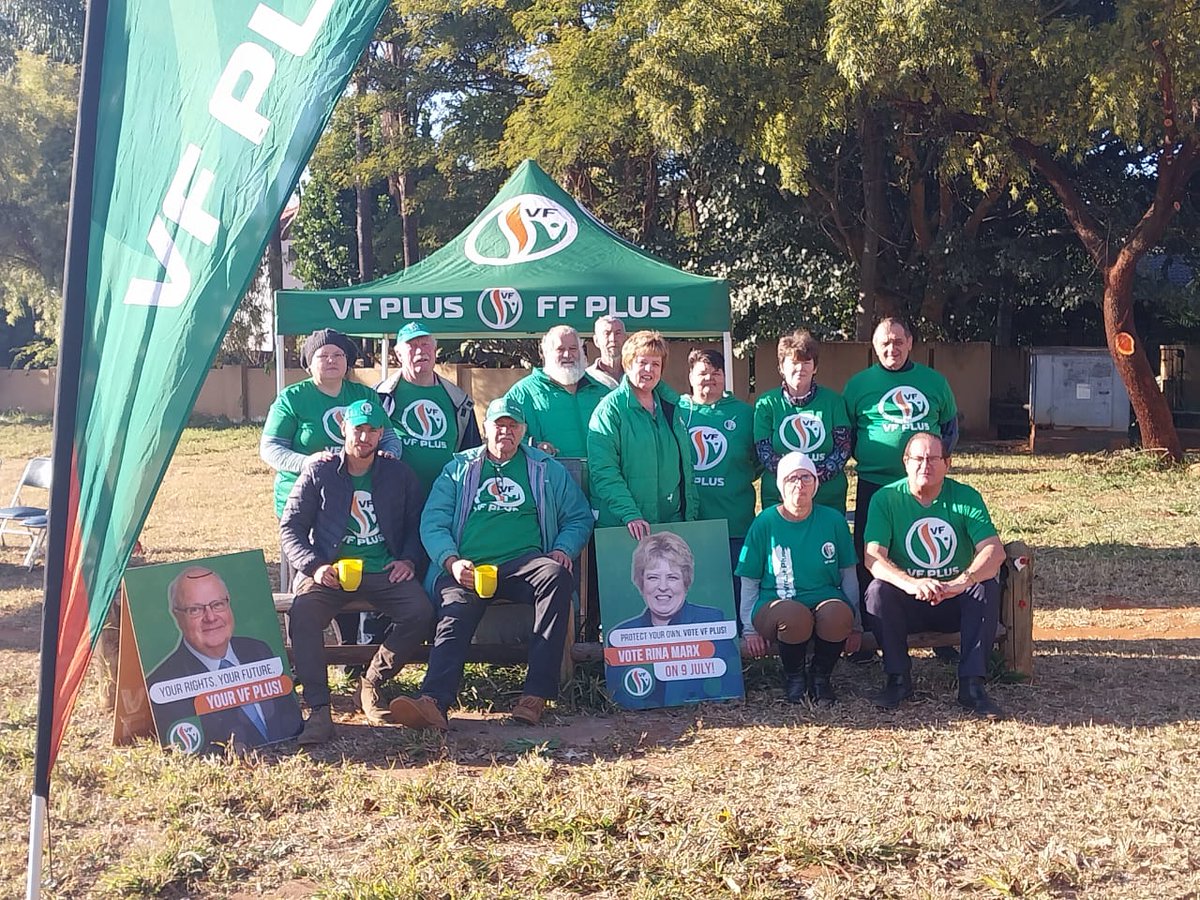 🟢Tshwane-metro: Wyk 98 Sigbaarheidaksie- Donderdag 12 Junie 2025

Die #groeiendegroengolf hou aan met groei! Stem Rina Marx op 9 Julie.
#BeskermWatJouneIs #RinaMarx #StemVFPlus