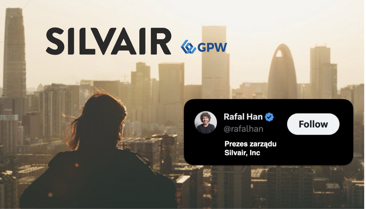 Follow 👉<a href="/rafalhan/">Rafal Han</a> po więcej bieżących informacji z Silvair #GPW. W Silvair wierzymy, że każdy budynek może być inteligentny i zrównoważony. Dostarczamy zaawansowane bezprzewodowe rozwiązania IoT oparte na otwartym standardzie <a href="/BluetoothSIG/">Bluetooth</a> NLC. Nasza #technologia oszczędza