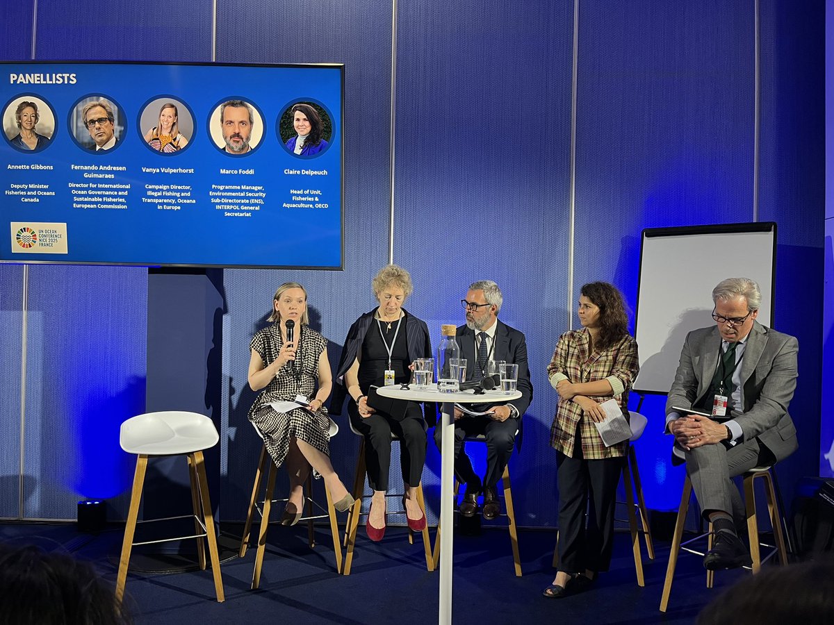 🇪🇺 Member States are not paying enough attention to their citizens and companies that own fishing vessels flagged to countries outside Europe. It’s urgent that they take action to avoid the risk of illegal fishing benefits flowing back to the EU, says <a href="/VVulperhorst/">Ocean_Vanya</a> #UNOC3