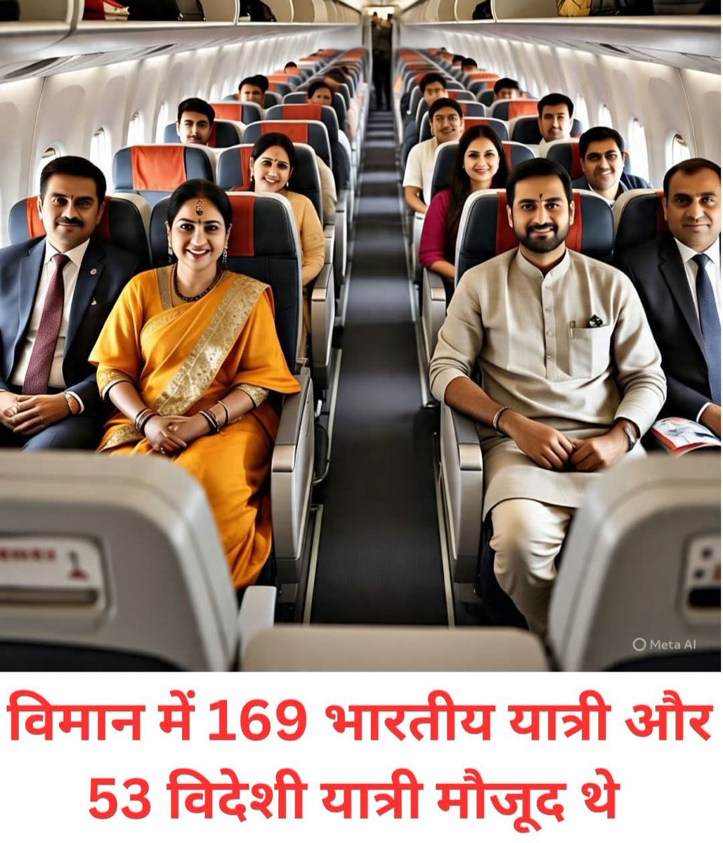 विमान दुर्घटनाग्रस्त - #अहमदाबाद
— गुजरात के पूर्व सीएम विजय रूपाणी को दुर्घटना में मृत घोषित कर दिया गया है
— अब तक 133 लोगों की मौत हो चुकी है।
— एयर इंडिया का विमान बीजे मेडिकल कॉलेज के छात्रावास से टकराया; कई मेडिकल छात्रों के मारे जाने की आशंका
#PlaneCrash #Ahmedabad