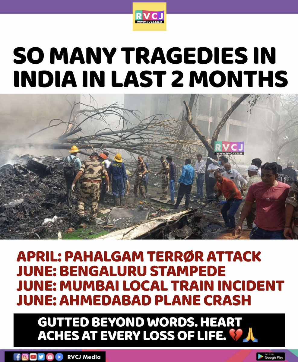 RVCJ_FB's tweet photo. So Many Tragedies In India In Last 2 Months.. https://t.co/VpRTqcNxLd