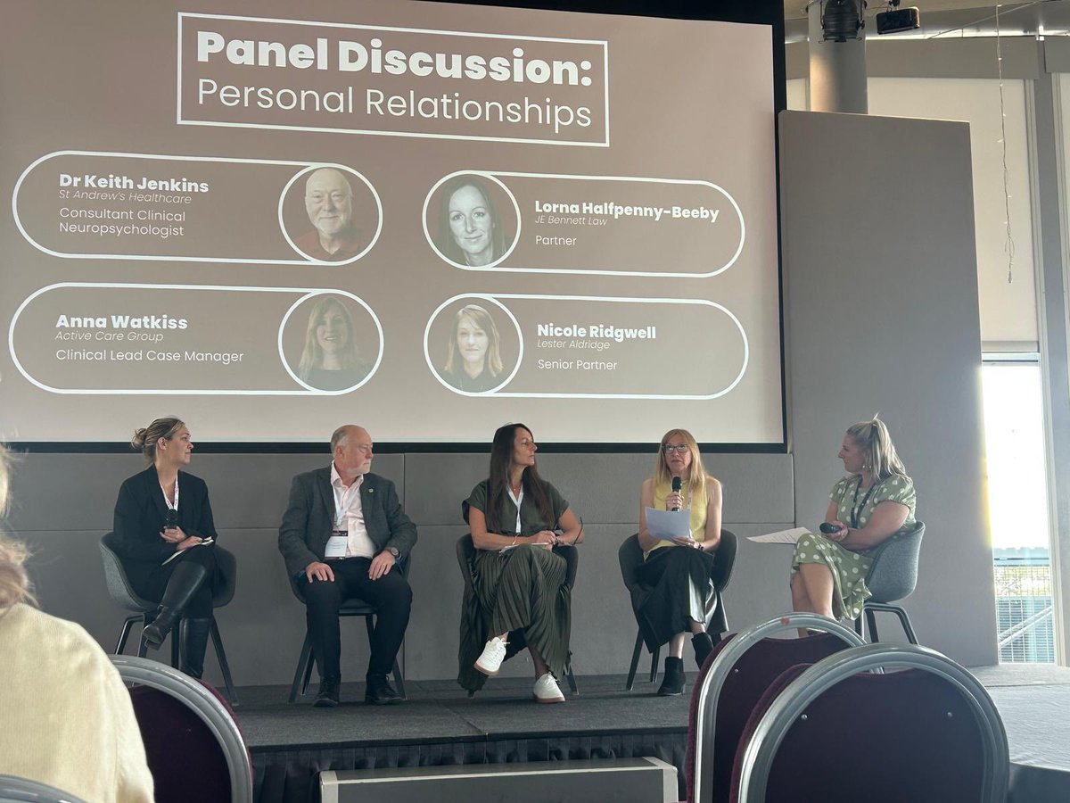 So far at the Adult Brain Injury Conference, we’ve discussed mental capacity, supporting clients who lack capacity, and personal relationships after brain injury.

Thank you to our fantastic speakers — we look forward to the rest of the day!

#BrainInjuryAwareness