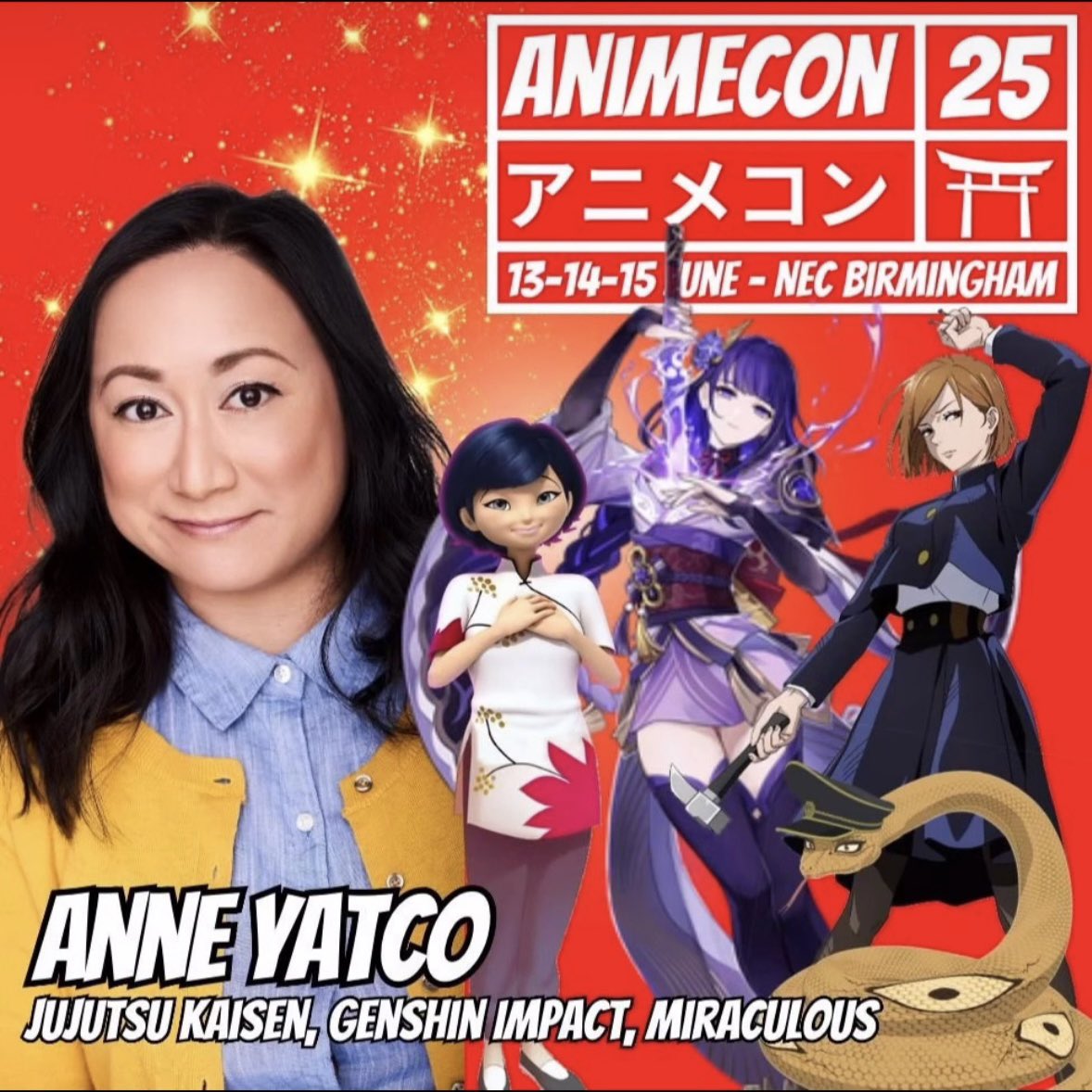 Anne Yatco (@annejyatco) on Twitter photo I’ve been running around London with <a href="/ninjamac/">Adam McArthur 🧋</a> for the past couple of days, but we’re heading to Birmingham for AnimeCon UK this weekend!
I’m so excited to meet all of you (and maybe practice my British accents) ❤️ I’ve been running around London with <a href="/ninjamac/">Adam McArthur 🧋</a> for the past couple of days, but we’re heading to Birmingham for AnimeCon UK this weekend!
I’m so excited to meet all of you (and maybe practice my British accents) ❤️