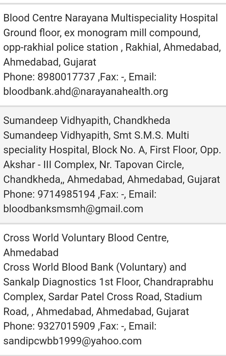 kyakarungimain's tweet photo. The below mentioned hospitals have O-ve and O+ve blood groups that are available, have called and confirmed them myself. Kindly amplify, there are lots of people who are in dire need of this ‼️ https://t.co/E5YHR4LCVR