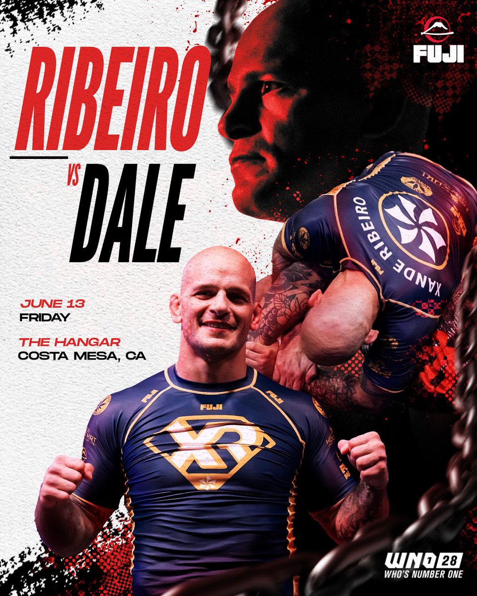 FUJI Sports athlete Xande Ribeiro is back! 💥 Catch him in action at WNO 28 this Friday, June 13, as he takes on Australia’s Kit Dale in the Light-Heavyweight division. Don’t miss it — watch LIVE on FloGrappling!

Let’s go, Xande! 👊

 #TeamFUJI #WNO28 #XandeRibeiro