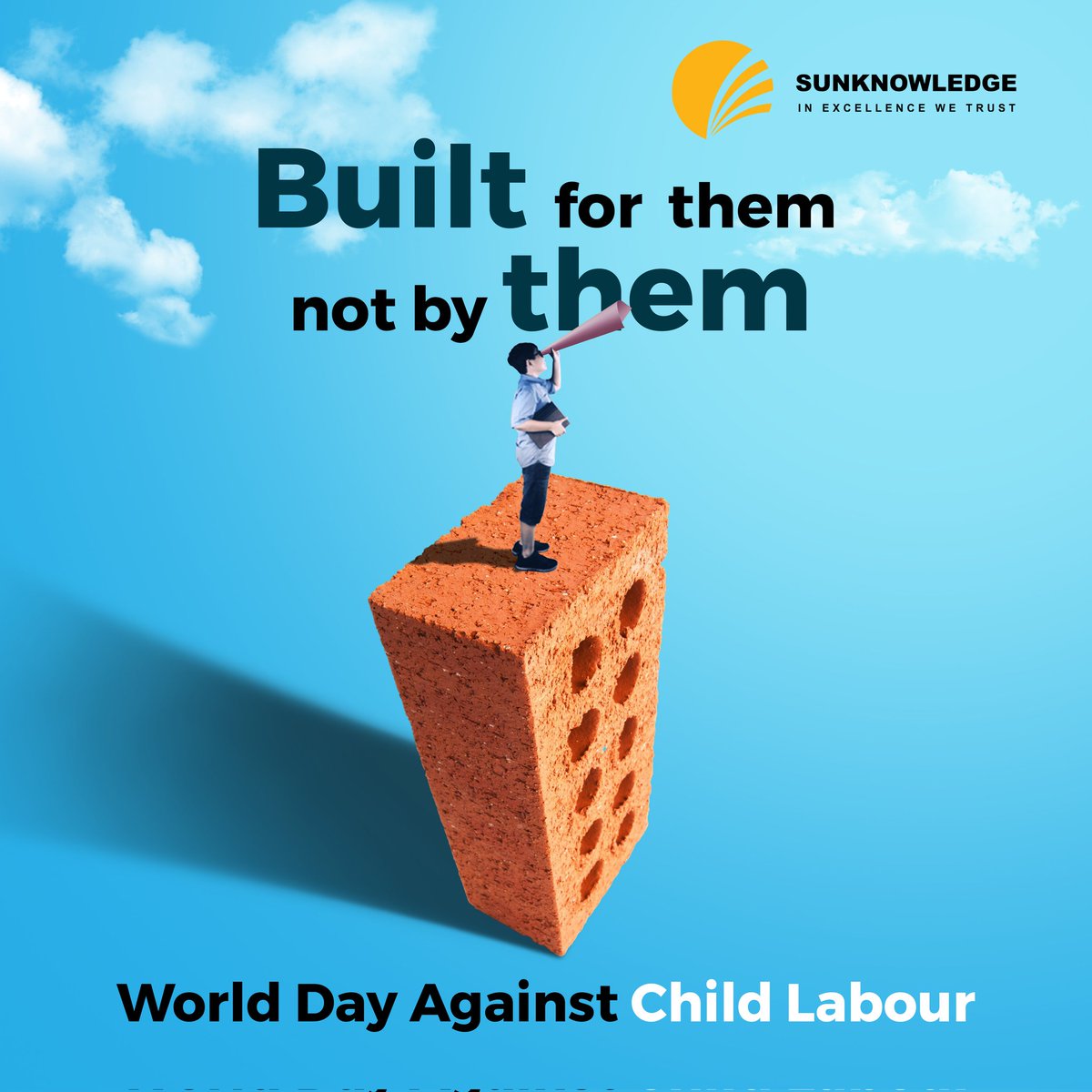 Stop exploiting, Start educating. 

Lets come together to end child labour.

#endchildlabour #childrights