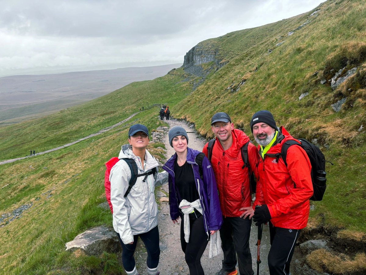 Last Saturday a team from Hawkswell Kilvington tackled the Yorkshire 3 Peaks to raise funds for Yorkshire Cancer Research, a charity we've supported for a number of years.  A massive thank you to everyone who have donated / supported our efforts - it's greatly appreciated!