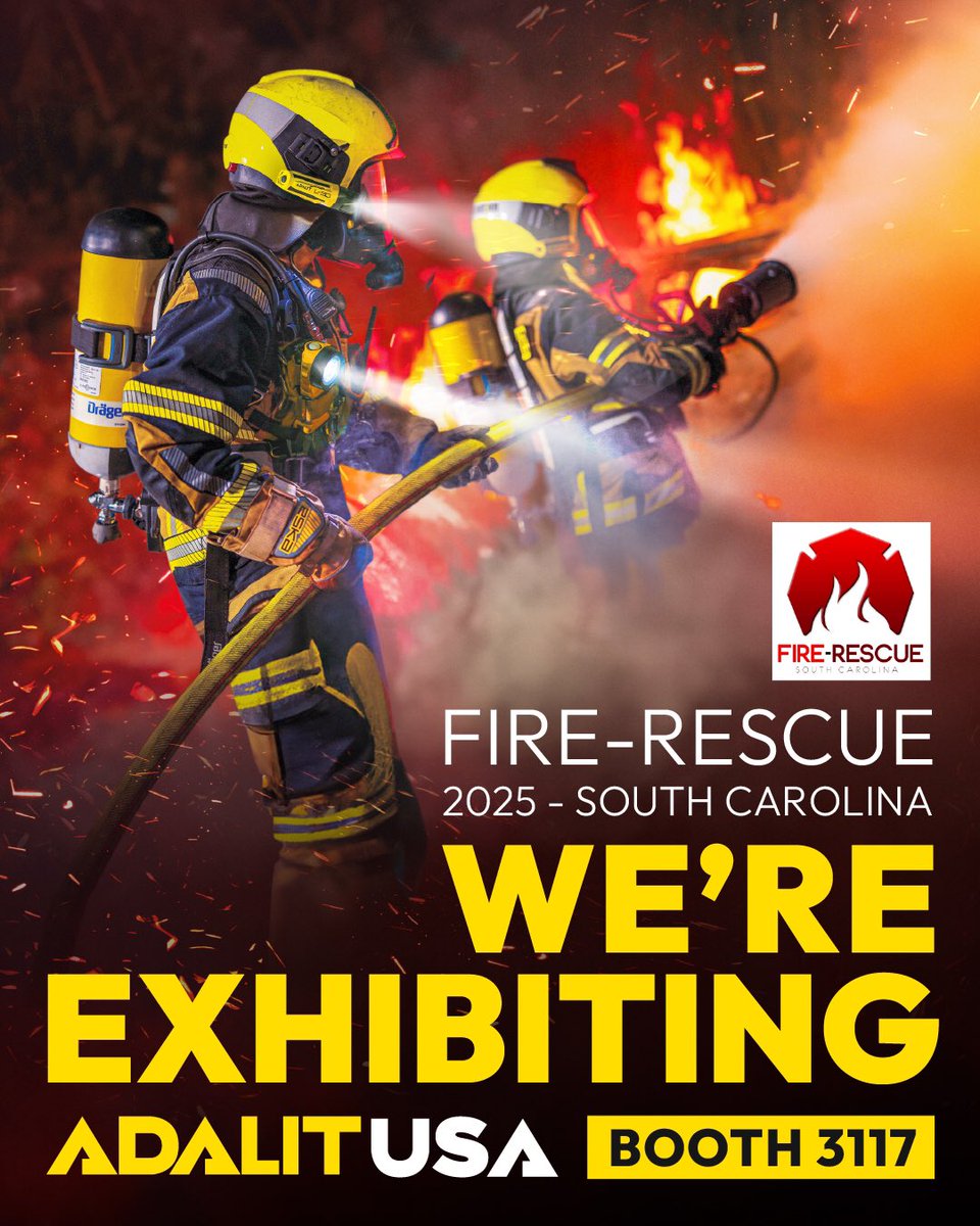 adalitusa's tweet photo. See how the right light changes everything in an emergency.
Stop by AdalitUSA at #FireRescueWeek2025 — Booth 3117 thru June 14!
🔦 Euro-engineered tactical flashlights 🪖 Rugged helmet lights ⚠️  ATEX-certified, intrinsically safe 🔥 Live demos + flashlight raffle!
#AdalitUSA https://t.co/joBkeJ3QP9