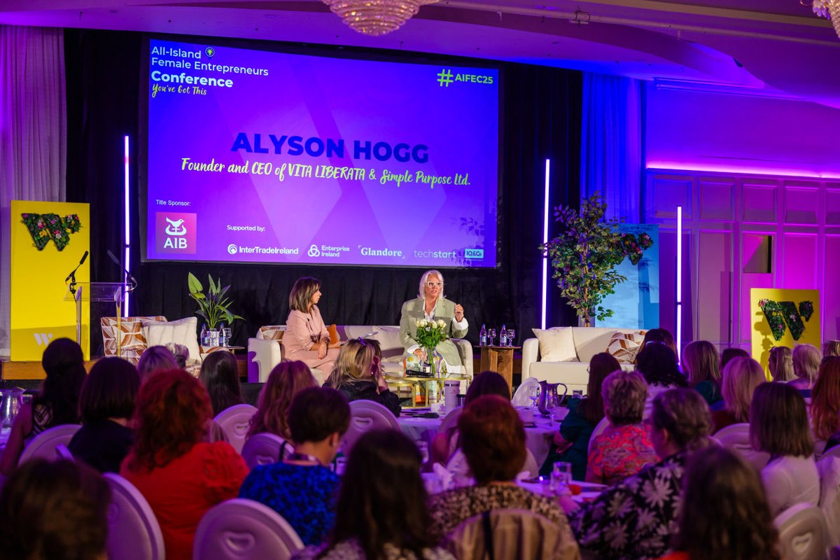 Over 300 women-led businesses came together for a powerful day of connection, innovation &amp; collaboration at our All-Island Female Entrepreneurs Conference in <a href="/CarrickdaleHote/">Carrickdale Hotel</a> Co. Louth.

Thank you to everyone who made it so special.

Title Sponsor: <a href="/AIB_NI/">AIB (NI)</a> #AIFEC25