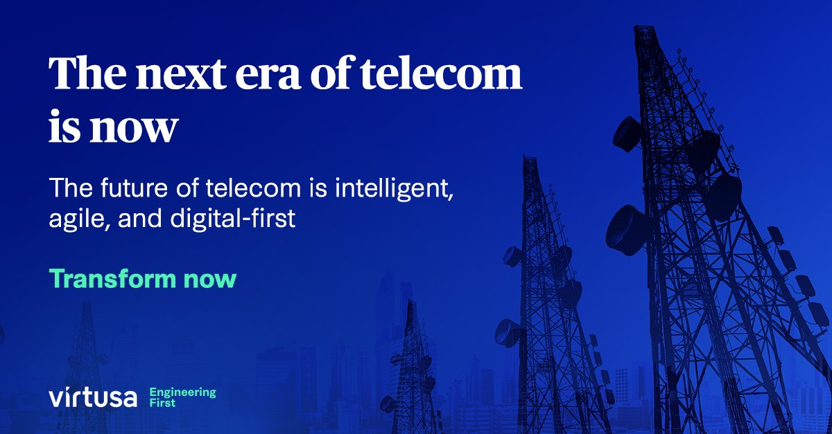 #Telecom’s future lies in transformation. #Hyperpersonalization, #intelligentautomation, &amp; cloud-first networks are setting benchmarks. As digital disruption accelerates, industry leaders must rethink their strategies to stay competitive: splr.io/6019qSqlS
#EngineeringFirst
