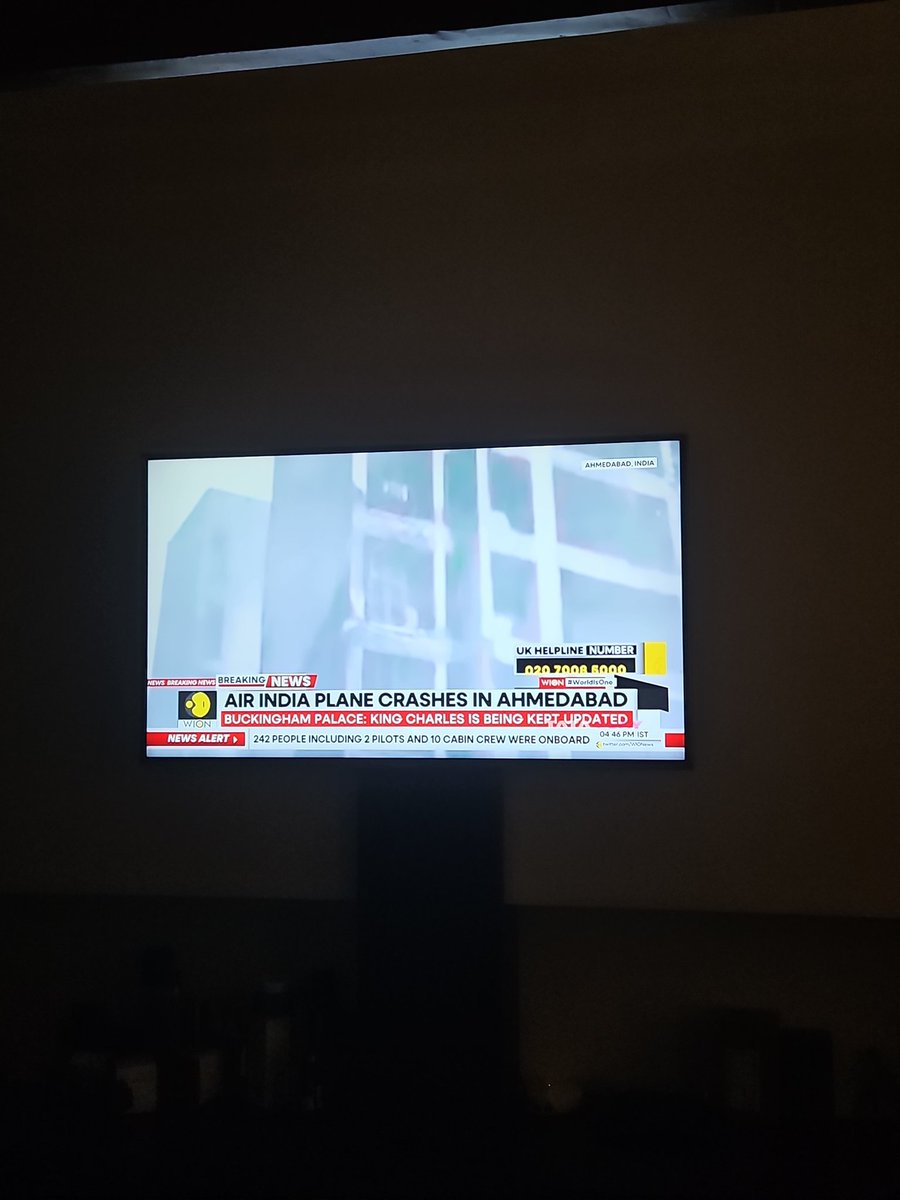 I am really saddened and shocked by the Air India plane crash tragedy.. My prayers and  heartfelt condolences to the victims and their family members 🙏 🙏 Om Shanti