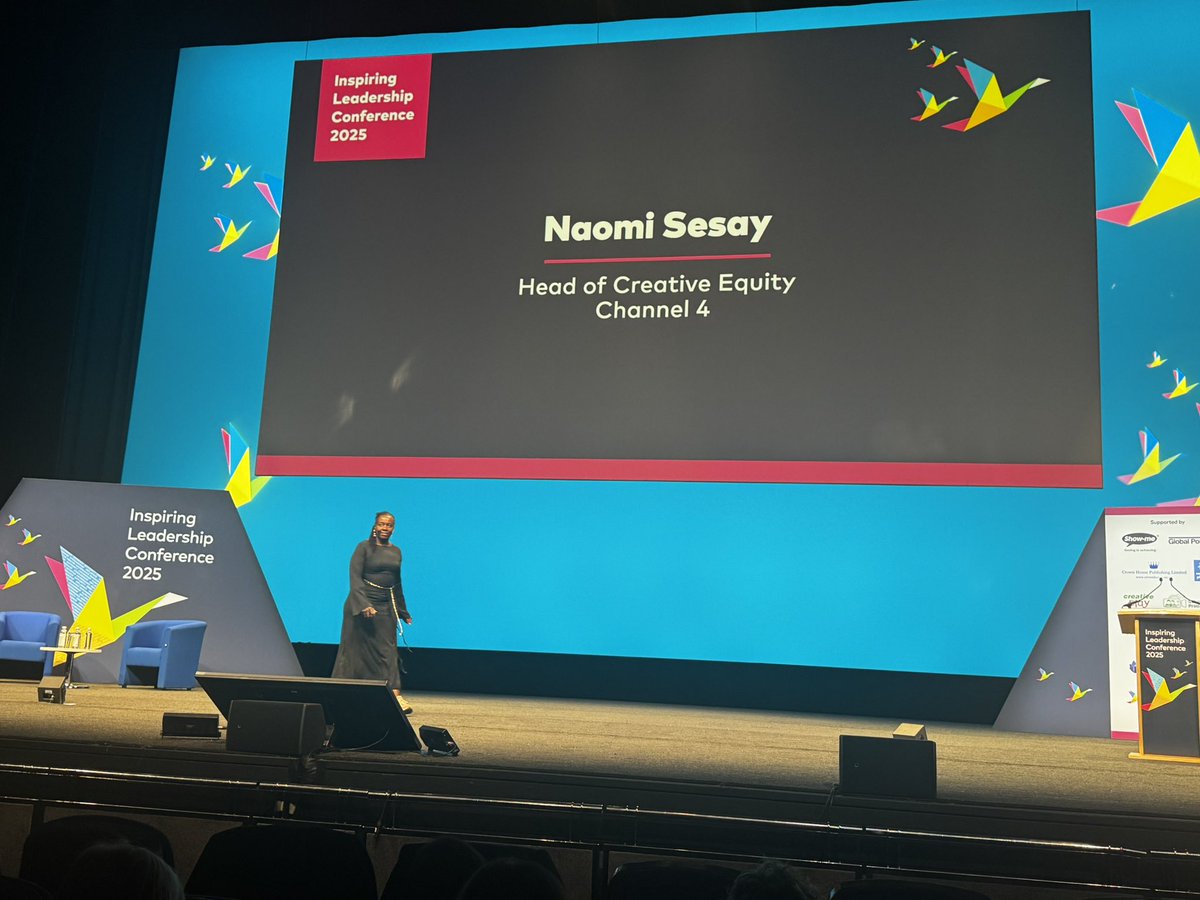 What an impactful and provoking session by Naomi Sesay, Head of Creative Equity at Channel 4, at the Inspiring Leadership Conference 2025. She's truly challenging our perspectives on diverse voices and equitable leadership. #WeAreLEO
