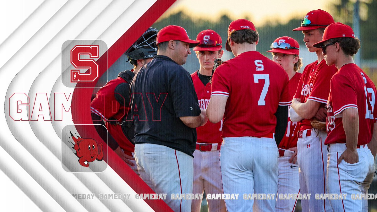 ⚾️🌩️ GAME DAY! 🌩️⚾️
Scarborough Baseball faces off against South Portland Red Riots today in quarterfinal play!

#GoStorm #ScarboroughBaseball