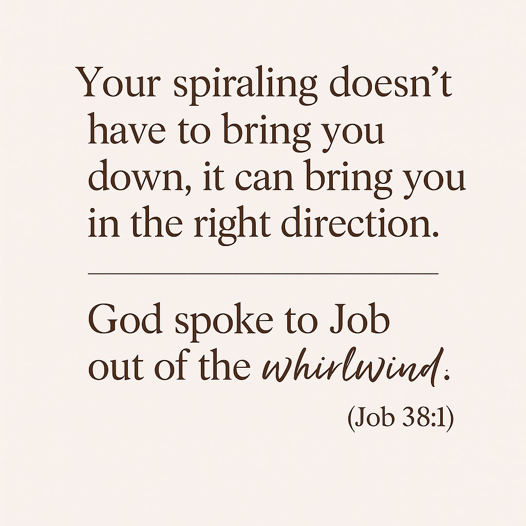 Maybe your spiral is actually an elevation 🙌