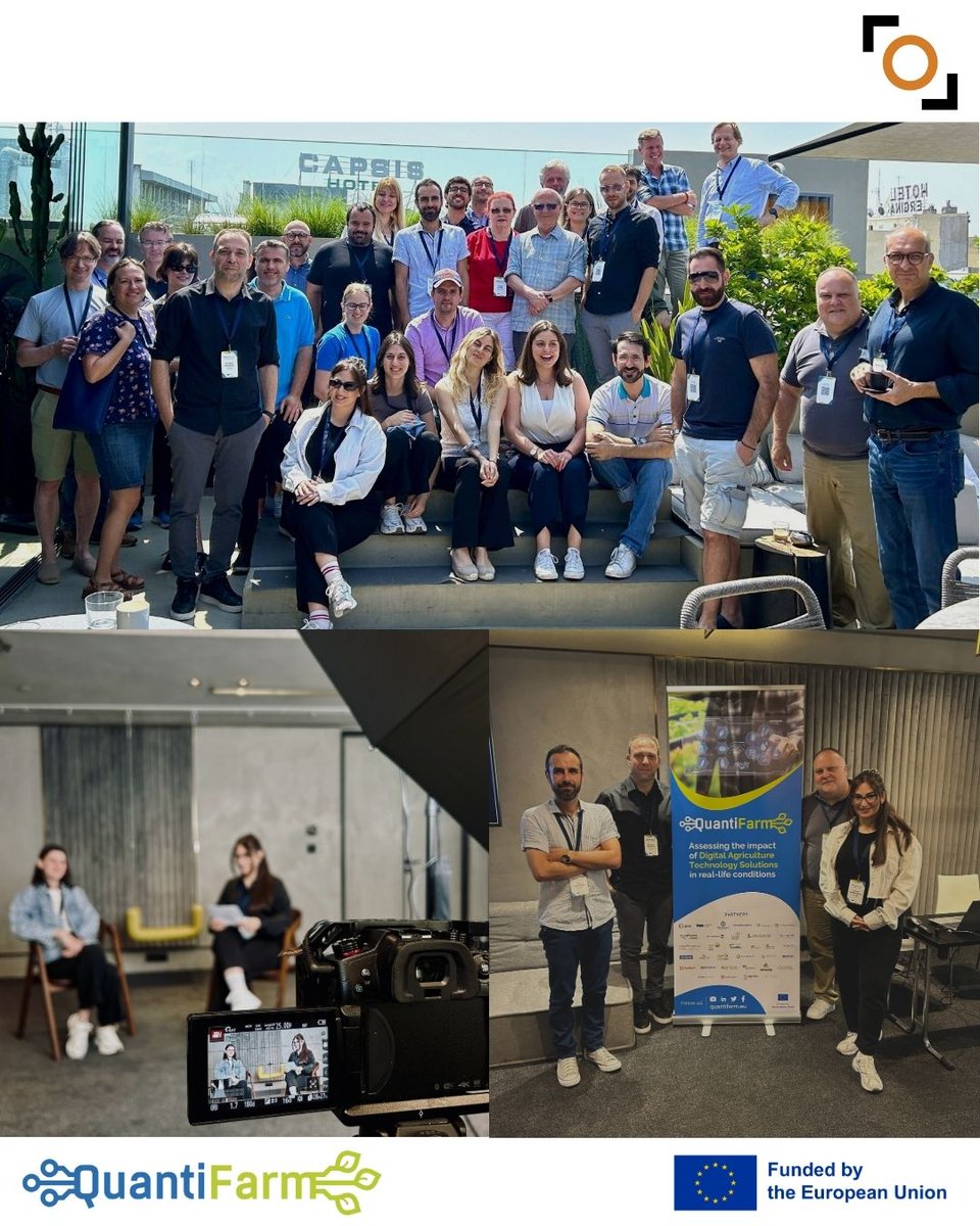 reframe.food (@reframefood) on Twitter photo ๐ถ We hosted the 7th <a href="/quantifarm/">QuantiFarm</a> Project Meeting in Thessaloniki!
Over 30 partners joined us to align on:
โ๏ธ QuantiFarm Toolkit
โ๏ธ The Digital Innovation Academy
โ๏ธ Test cases
โ๏ธ Capacity building
This milestone marks the final stretch of the project!
#HorizonEU ๐ถ We hosted the 7th <a href="/quantifarm/">QuantiFarm</a> Project Meeting in Thessaloniki!
Over 30 partners joined us to align on:
โ๏ธ QuantiFarm Toolkit
โ๏ธ The Digital Innovation Academy
โ๏ธ Test cases
โ๏ธ Capacity building
This milestone marks the final stretch of the project!
#HorizonEU