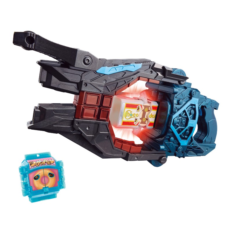 bandai_ridertoy's tweet photo. ／
🍫プレミアムバンダイに登場！
＼

DX変身銃ヴァレンバスター
DXフラッぺいずゴチゾウ
プレミアムバンダイで予約受付開始！

ヴァレンの変身＆強化アイテム！
お買い逃しなく👀

👇ご予約は画像をタップ

#仮面ライダーガヴ #ゴチゾウ