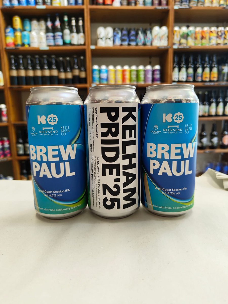 Beer Central (@beercentralltd) on Twitter photo Hereās a special beer for one of the most important events in the Sheffield event calendar <a href="/kelhampride/">Kelham Pride</a>
Queer beer celebrating queer joy.
@neepsendbrewco <a href="/dualitybrewco/">Duality Brew Co</a> @heistbrew brewing up a cracking WC Session IPA
1ļøā£ Brew Paul (WC Session IPA, 4.7%)
Ā£3.95 a can Hereās a special beer for one of the most important events in the Sheffield event calendar <a href="/kelhampride/">Kelham Pride</a>
Queer beer celebrating queer joy.
@neepsendbrewco <a href="/dualitybrewco/">Duality Brew Co</a> @heistbrew brewing up a cracking WC Session IPA
1ļøā£ Brew Paul (WC Session IPA, 4.7%)
Ā£3.95 a can