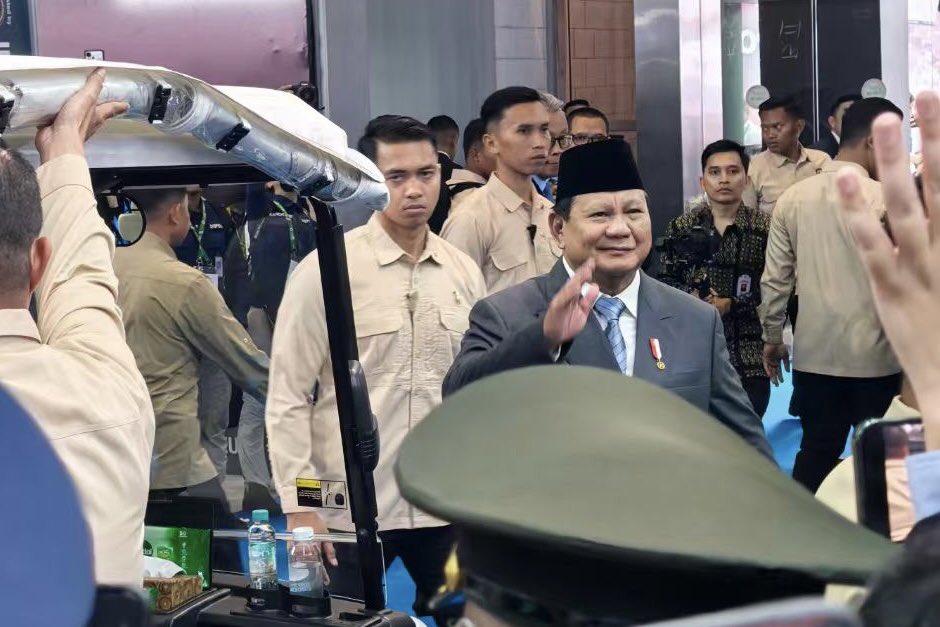 GunHusha's tweet image. HUSHA is exhibiting at Indo Defence in Jakarta , after China International Exhibition on Police Equipment in May 2025. The Indonesian president Prabowo also visited the show on the first day.
The exhibition will be held from 11-14th June 2025, welcome to visit us at Hall D080.