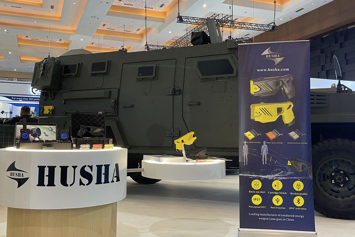 GunHusha's tweet image. HUSHA is exhibiting at Indo Defence in Jakarta , after China International Exhibition on Police Equipment in May 2025. The Indonesian president Prabowo also visited the show on the first day.
The exhibition will be held from 11-14th June 2025, welcome to visit us at Hall D080.