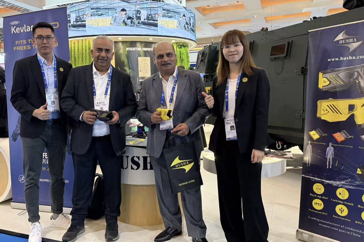 GunHusha's tweet image. HUSHA is exhibiting at Indo Defence in Jakarta , after China International Exhibition on Police Equipment in May 2025. The Indonesian president Prabowo also visited the show on the first day.
The exhibition will be held from 11-14th June 2025, welcome to visit us at Hall D080.