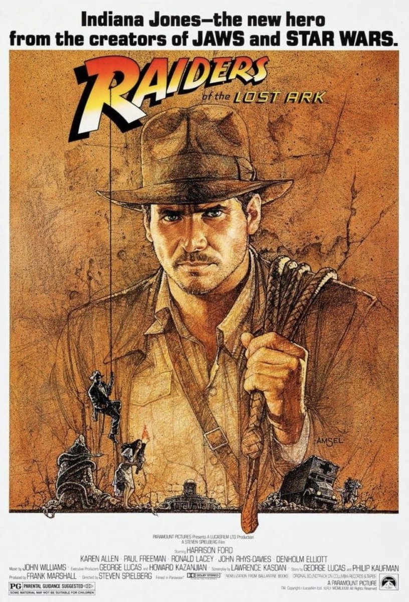 On this day in 1981, the one that started it all premiered. Happy 44th anniversary to RAIDERS OF THE LOST ARK! #indianajones

theraider.net/films/raiders/…