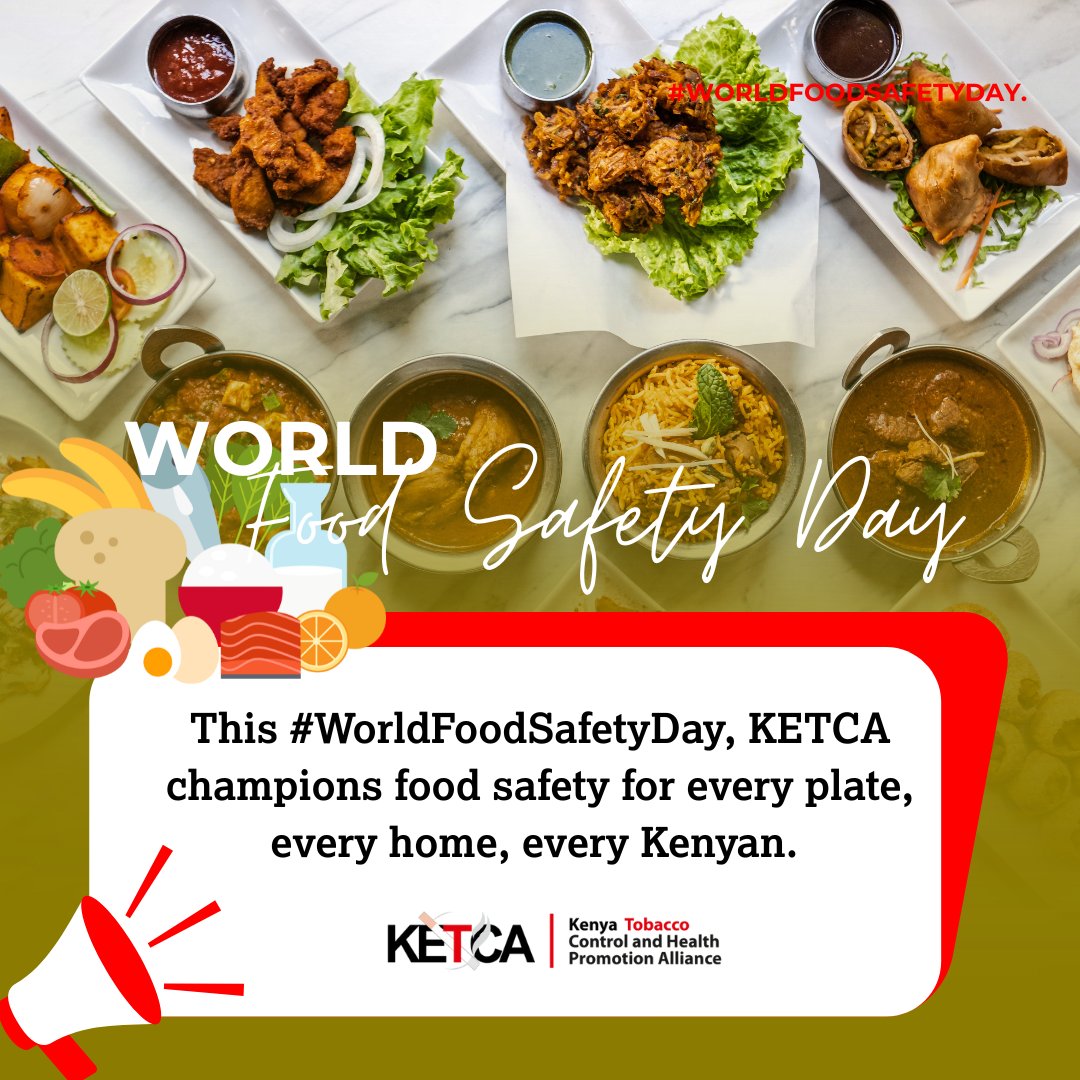 This #WorldFoodSafetyDay, we highlights the vital link between food safety and public health. Through advocacy, education, and enforcement, we promote safer food systems ,because protecting what we eat is protecting our well-being.
