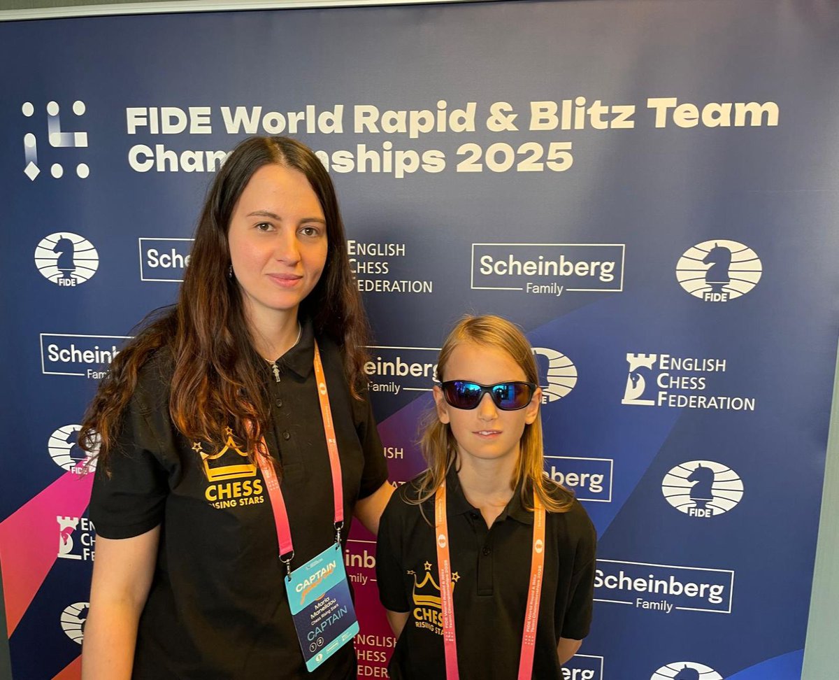 Chess_Butterfly's tweet image. World Team Championships with my student! #FIDERapidBlitzTeams