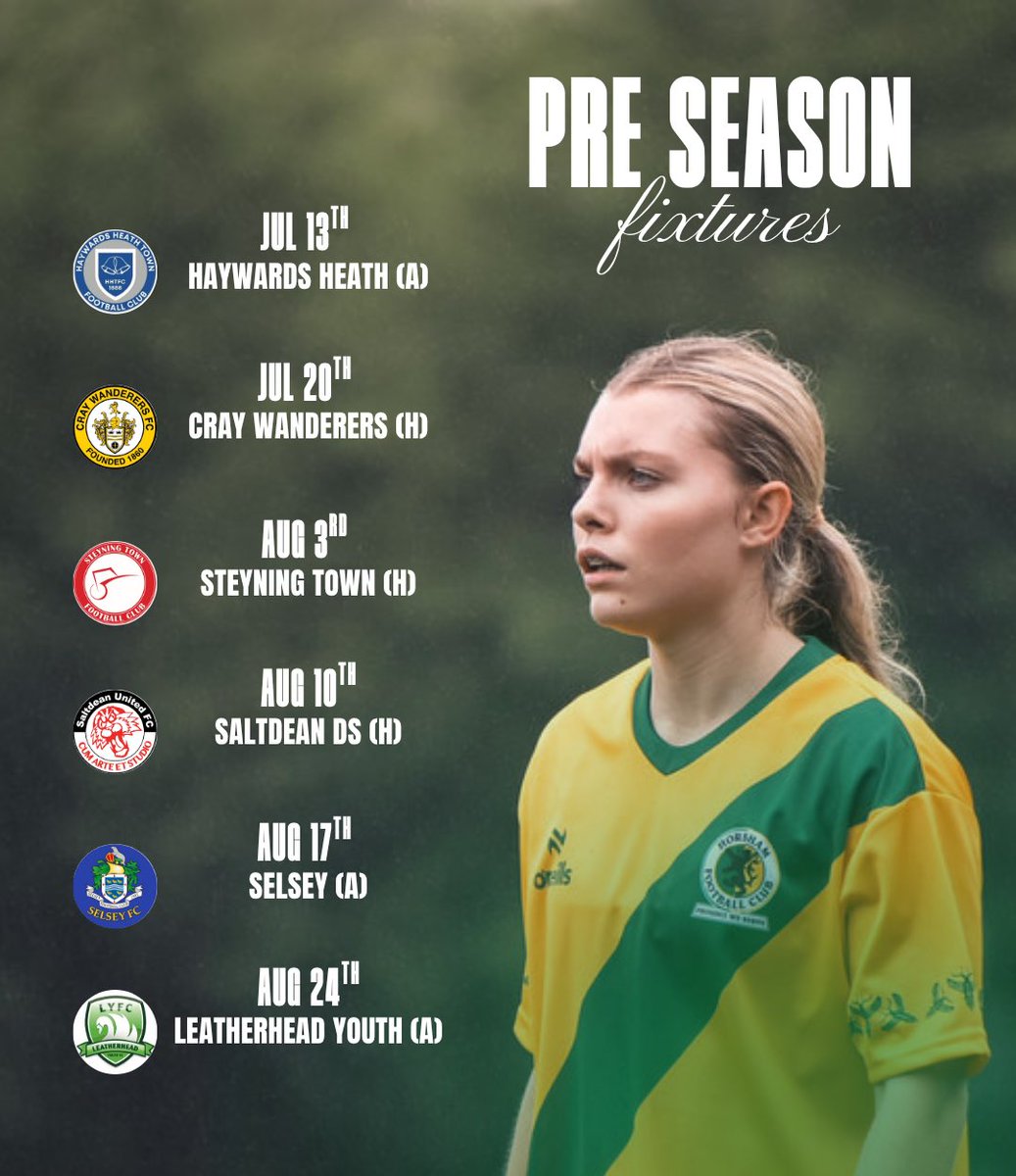 Future friendlies locked in 🔒

#HorshamFC 💛💚