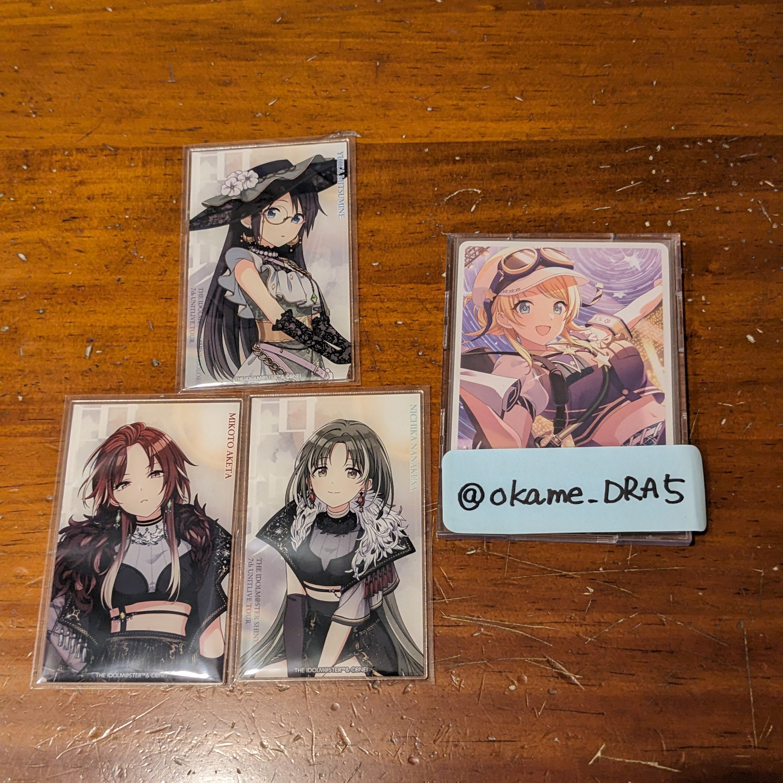 桑山千雪 シャニマス アクリルカード 円環 愛知 7th INFORMATION 開催