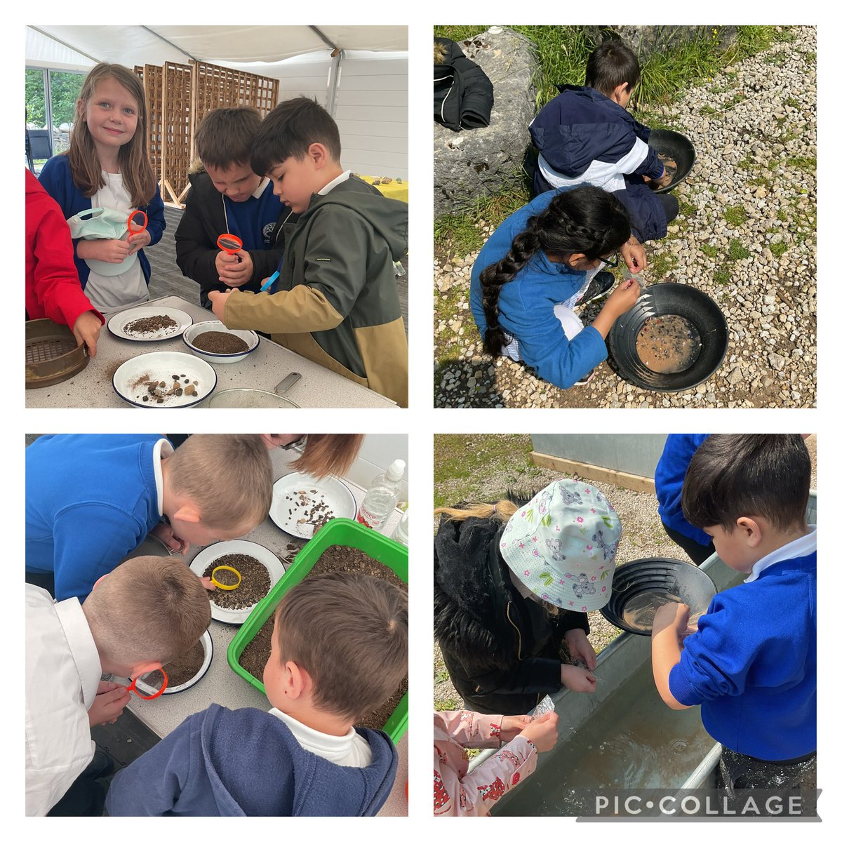 Throwing back to last weeks trip to the National Stone Centre. Here is Team Tolerant having a great time being 'Rock Detectives'!