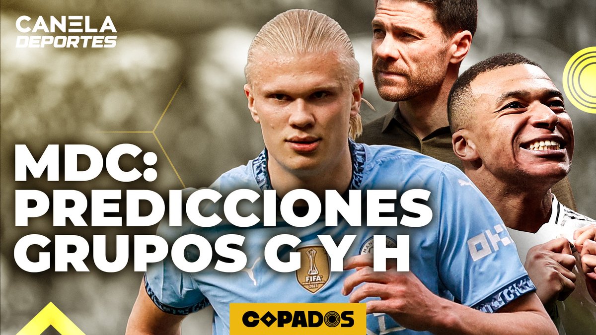 #COPADOSenCANELA  Nueva edición de COPADOS con lo mejor del Mundial de Clubes: analizamos los grupos G y H con <a href="/andreslicht/">Andrés Lichtveld</a> <a href="/Guille_Glez_/">Guille Glez</a> Juan Cochesa y <a href="/Javier_EPP/">Javier Parra Peña</a> 

En VIVO desde las 11 AM ET

youtube.com/watch?v=OOMNYO…