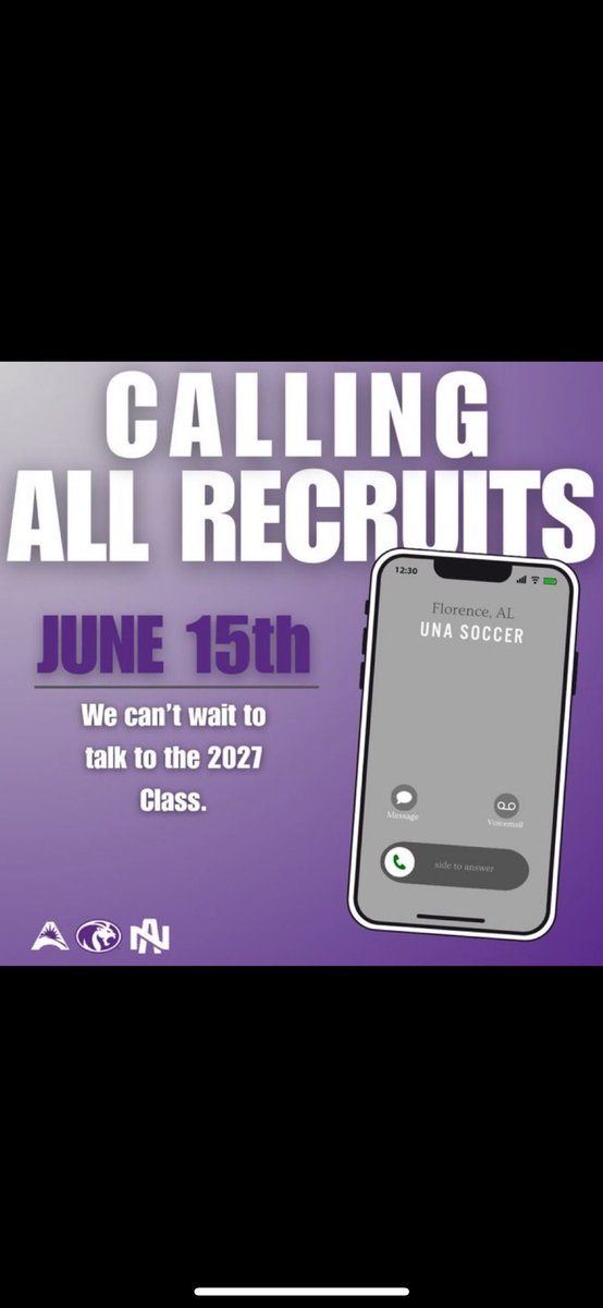 Adam Sportsman (@adam_sportsman) on Twitter photo Only a few days left until June 15th! We’re fired up to start chatting with the Class of 2027 about <a href="/UNASoccer/">North Alabama Soccer</a> 🔥‼️ Only a few days left until June 15th! We’re fired up to start chatting with the Class of 2027 about <a href="/UNASoccer/">North Alabama Soccer</a> 🔥‼️