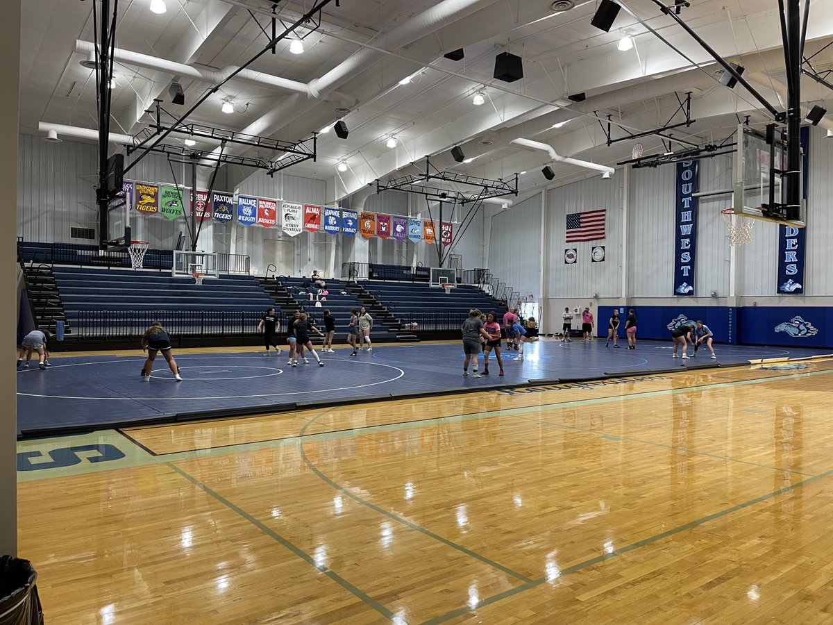 Girls WR camp is underway at Southwest!