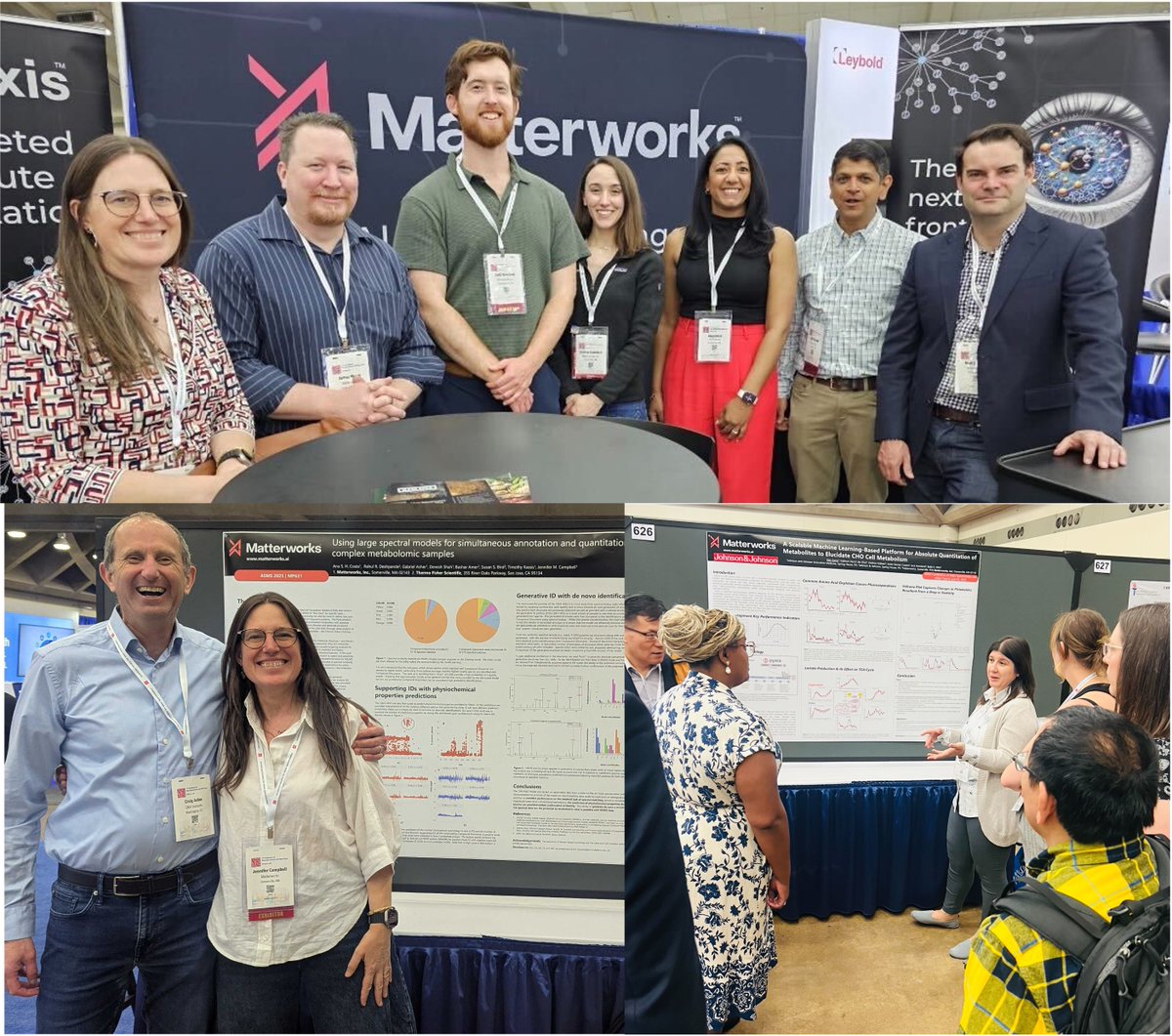 matterworks_bio's tweet image. ASMS 2025 was electric, and Matterworks showed up. ⚡
From LSM demos 🔬 to deep scientific conversations 🧠, we have proven that machine intelligence 🤖 isn’t an add-on. It is the foundation of modern omics.
#ASMS2025 #MachineIntelligence #Omics #PredictiveBiology