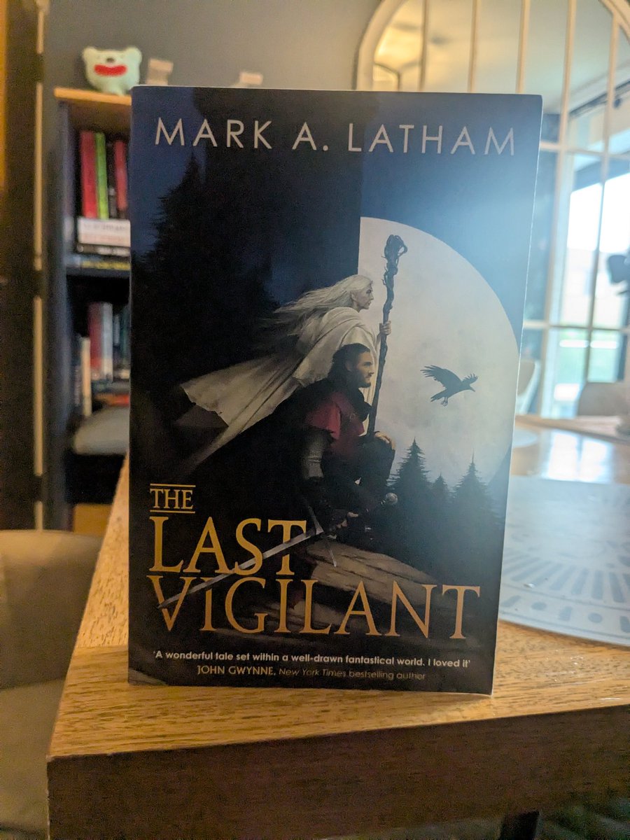 Got my hands on this yesterday - The Last Vigilant. "David Gemmell meets The Name of the Rose" quotes fantasy great Anthony Ryan. I'm a big fan of Orbit's continued commitment to publishing traditional epic fantasy.